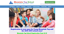 Desktop Screenshot of mountaintopschool.org